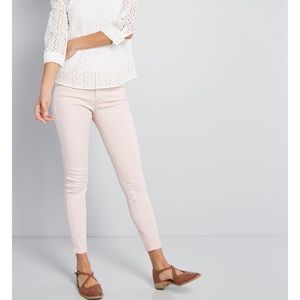 Modcloth pink skinny jeans